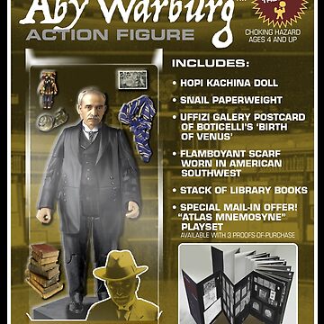 Aby Warburg™ Action Figure Poster for Sale by GiantsOfThought