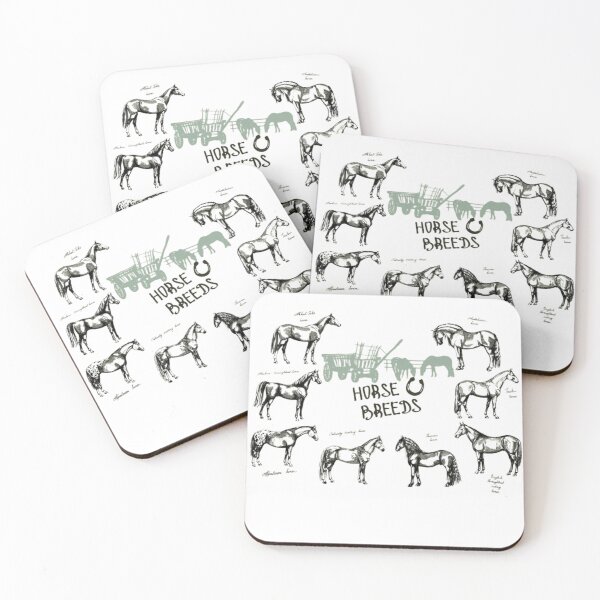 Item preview, horse breads designed and sold by amy greaves.