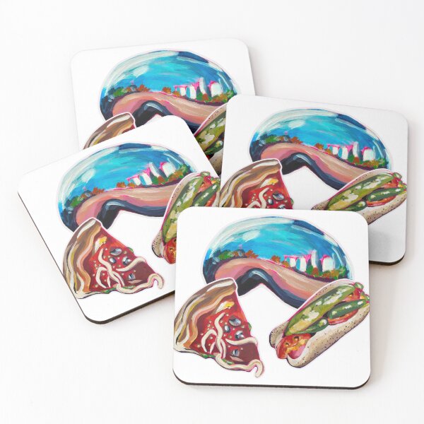 Item preview, Chicago, The Bean, Chicago Dog, Deep Dish designed and sold by Alexandra Wuyke.
