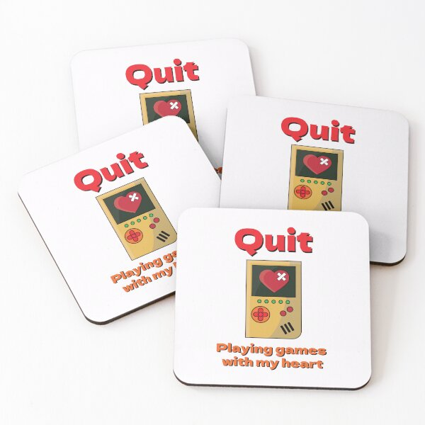 Item preview, Quit playing games with my heart designed and sold by MarioMall01.