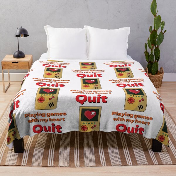 Item preview, Quit playing games with my heart designed and sold by MarioMall01.