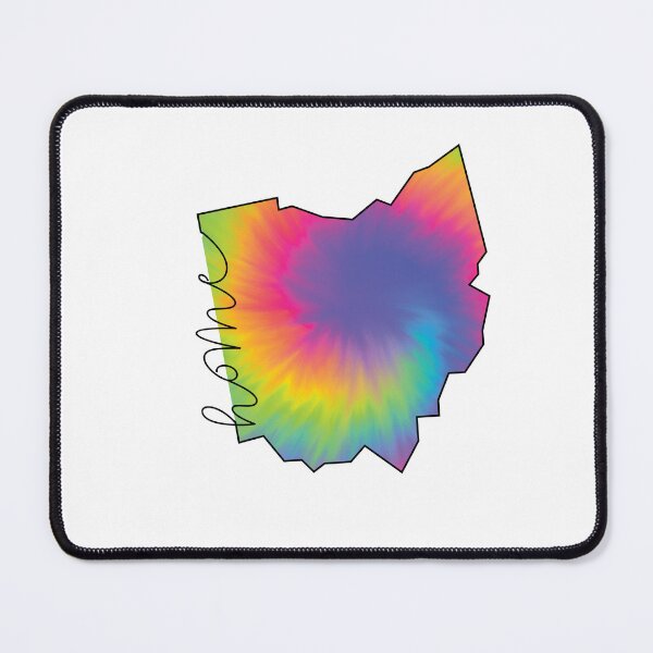 Item preview, Ohio Home State Outline Map Tie Dye designed and sold by clothesy7.
