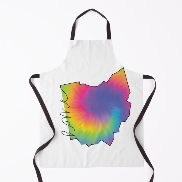 Item preview, Ohio Home State Outline Map Tie Dye designed and sold by clothesy7.