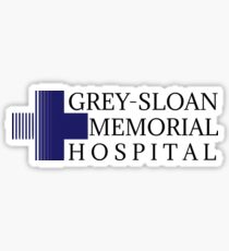 GREY-SLOAN MEMORIAL HOSPITAL Sticker
