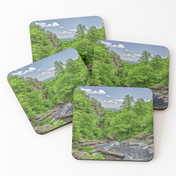 Item preview, Green Trees, Blue Sky and Waterfall, Nature, Home Interior Decor, Living Room Bedroom  designed and sold by Ivan333Croatia.