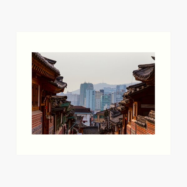 Item preview, Bukchon Hanok Village Contrast designed and sold by Bo Insogna.