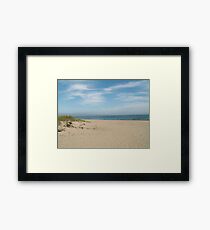 Seabrook Beach Framed Print