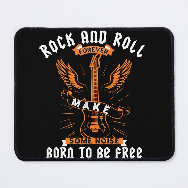 Item preview, Rock And Roll Born To Be Free designed and sold by Hussain Shirts.
