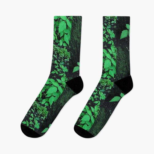 Item preview, Dark night forest with green leaves on the ground designed and sold by Azaswi.