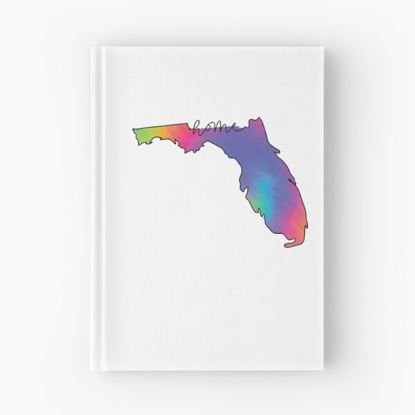 Item preview, Florida Home Map State Outline Tie Dye  designed and sold by clothesy7.