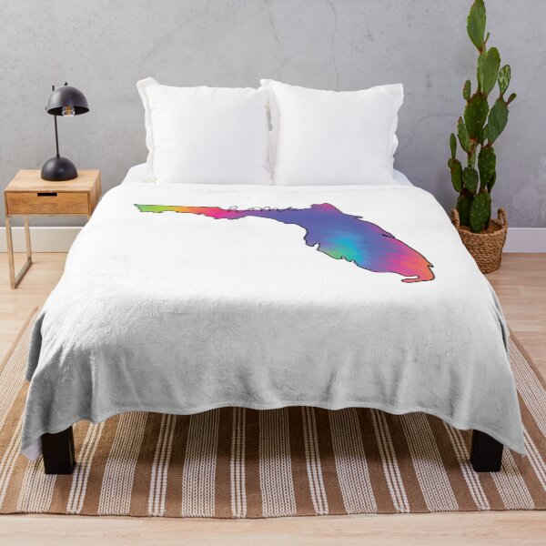 Item preview, Florida Home Map State Outline Tie Dye  designed and sold by clothesy7.