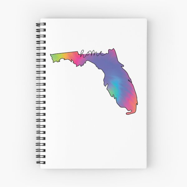 Item preview, Florida Home Map State Outline Tie Dye  designed and sold by clothesy7.