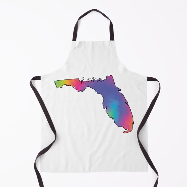 Item preview, Florida Home Map State Outline Tie Dye designed and sold by clothesy7.