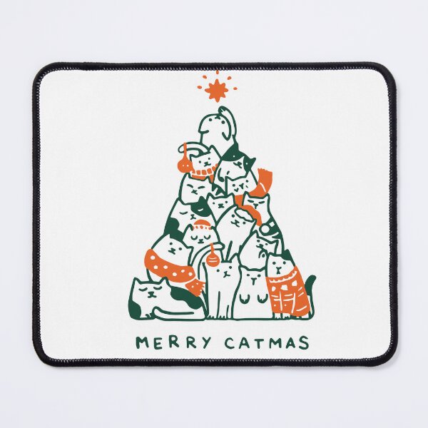 Item preview, Merry Catmas Tree designed and sold by tomatosoup210.