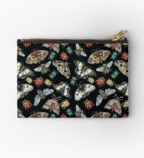 Lino Print Bugs and Insects Studio Pouch
