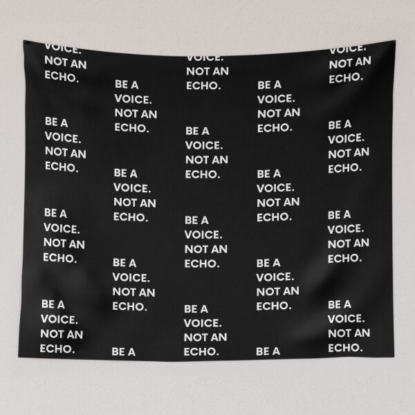 Item preview, Be A Voice Not An Echo designed and sold by Jalib.
