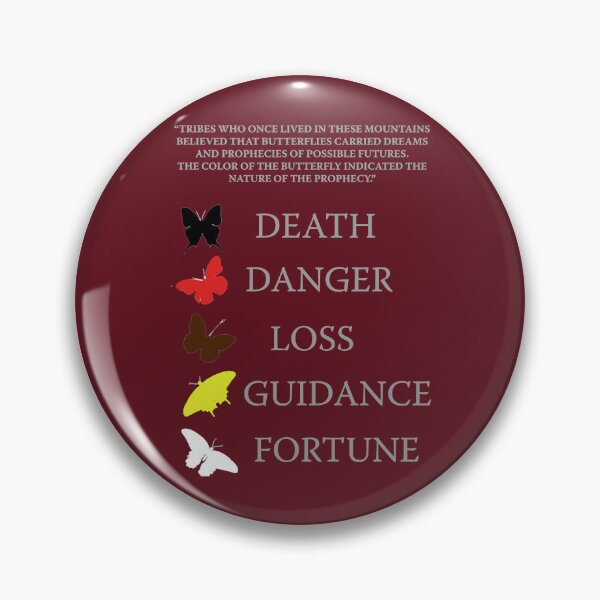 Item preview, Totembutterflies meanings - until dawn  designed and sold by AsernetArt.