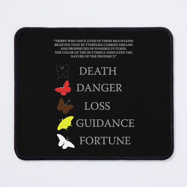 Item preview, Totembutterflies meanings - until dawn  designed and sold by AsernetArt.