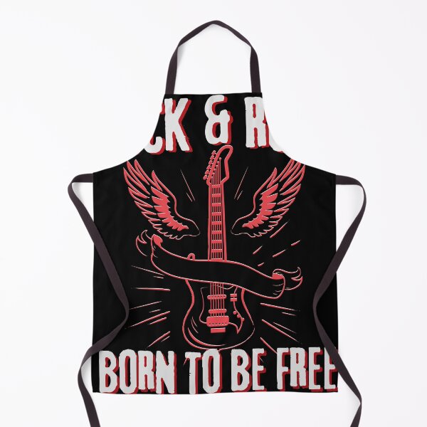 Item preview, Rock And Roll Born To Be Free designed and sold by Hussain Shirts.