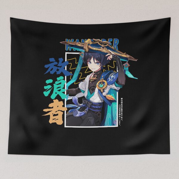 Item preview, Genshin Impact Wanderer Scaramouche designed and sold by Omagatoki.