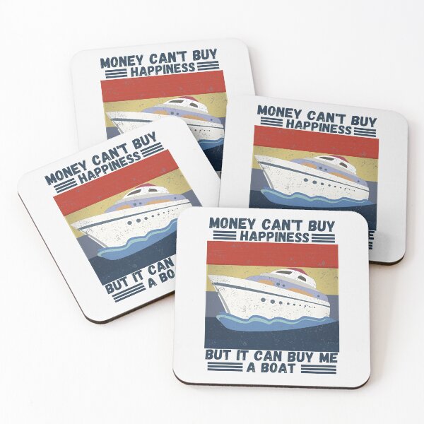 Item preview, Money Cant Buy Happiness But It Can Buy Me A Boat Boating  designed and sold by Mr-AShop.