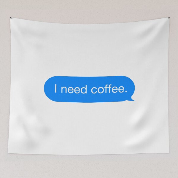 Item preview, I need coffee. designed and sold by rawlex.