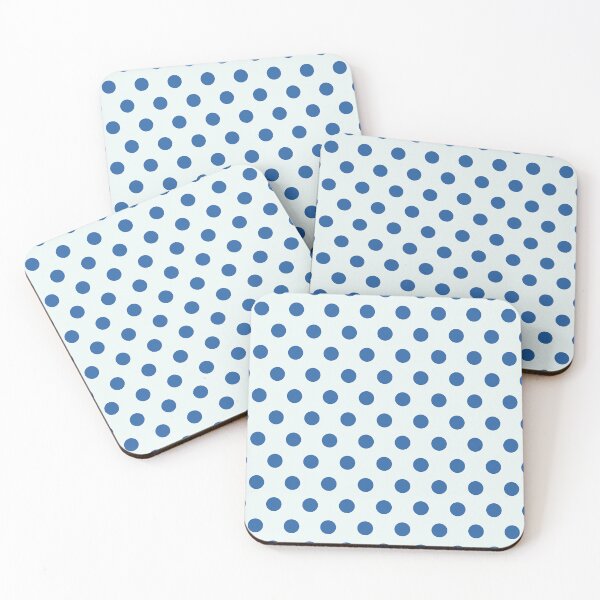 Item preview, Blue and White Polka Dots designed and sold by patterniastudio.