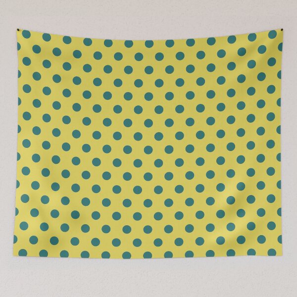 Item preview, Green and Yellow Polka Dots designed and sold by patterniastudio.