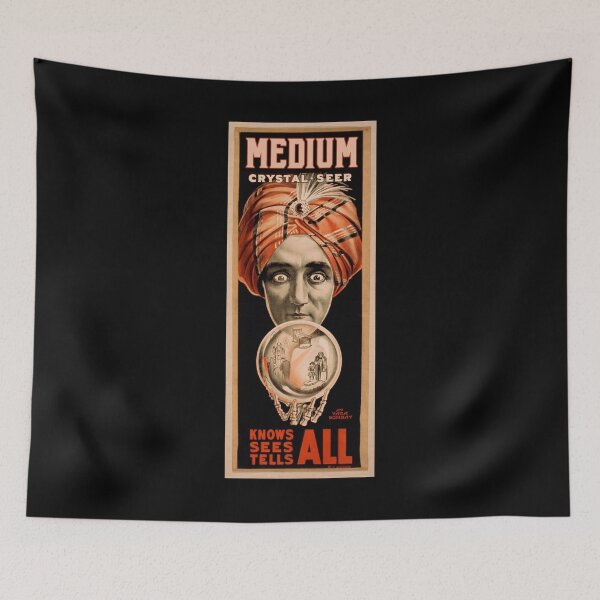 Artikelvorschau, Halloween Psychic Medium. Retro Vintage  entworfen und verkauft von STYLESYNDIKAT.