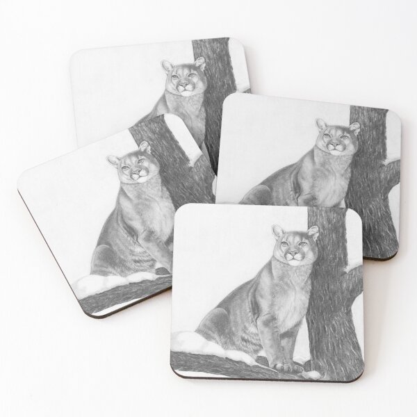 Item preview, A View from Above: A Mountain Lion Surveys His Kingdom from the Treetops designed and sold by LGOGDEN.