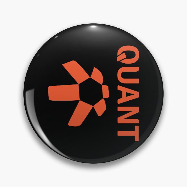 Item preview, Quant QNT Crypto Altcoin - Orange Logo designed and sold by CryptoMoods.