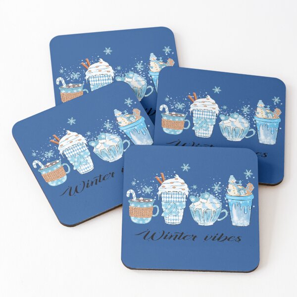 Item preview, Winter Vibes Coffee Sublimation designed and sold by netdota.