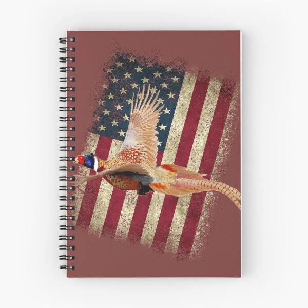 Item preview, Minimalist Pheasant Hunting Design for Pheasant Hunters, Patriotic Pheasant designed and sold by LifeCrush.