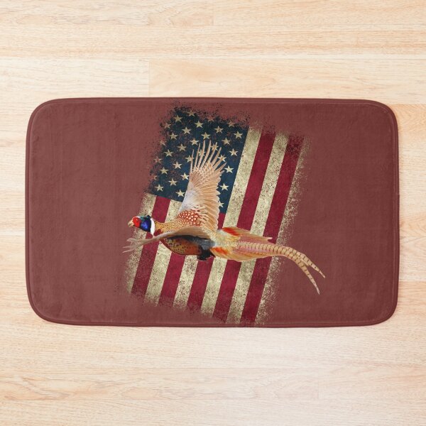 Item preview, Minimalist Pheasant Hunting Design for Pheasant Hunters, Patriotic Pheasant designed and sold by LifeCrush.