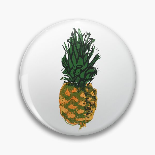 Item preview, Lino Print Pineapple designed and sold by beckaboo218.