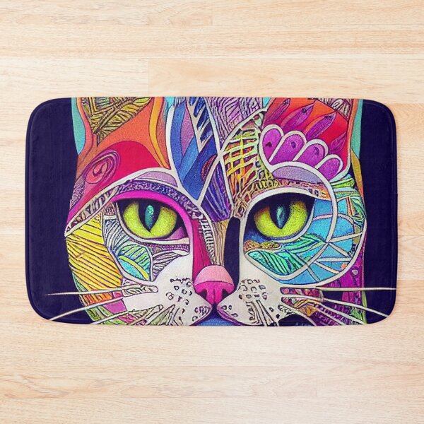 Artikelvorschau, Zentangle-Katze entworfen und verkauft von Mirochan80.
