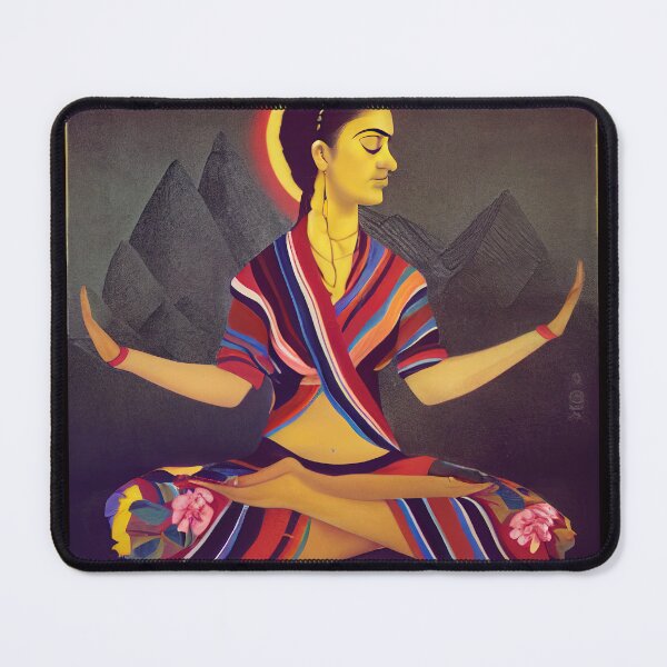 Item preview, If Frida Kahlo had been a yogi designed and sold by Alcaselzer.