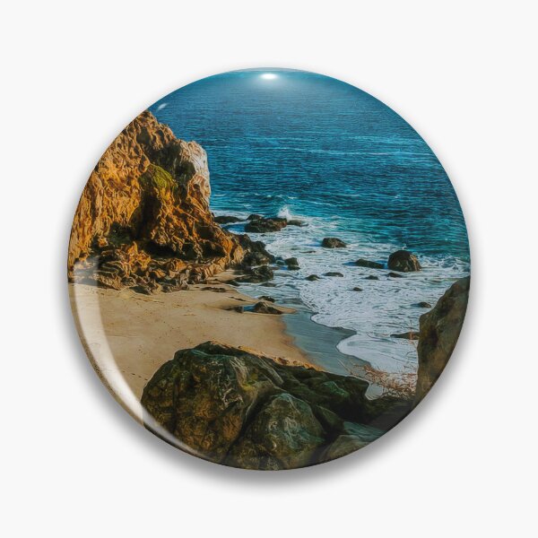 Item preview, Malibu Coast Aesthetic Sunny Day, Beautiful Malibu Beach View, Malibu California Aesthetic Beach  designed and sold by Trendymotion.