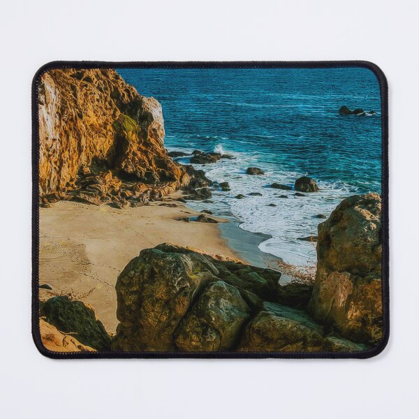 Item preview, Malibu Coast Aesthetic Sunny Day, Beautiful Malibu Beach View, Malibu California Aesthetic Beach  designed and sold by Trendymotion.