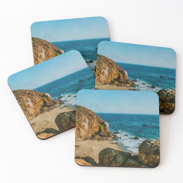 Item preview, Malibu Coast Aesthetic Sunny Day, Beautiful Malibu Beach View, Malibu California Aesthetic Beach  designed and sold by Trendymotion.