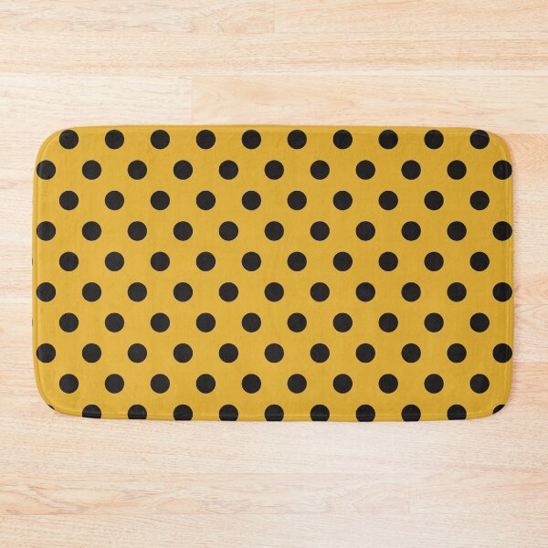 Item preview, Black and Yellow Polka Dots designed and sold by patterniastudio.