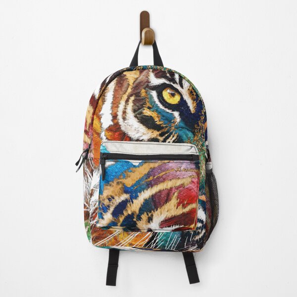 Item preview, Colorful Bengal Tiger Art By Sharon Cummings designed and sold by Sharon Cummings Art.