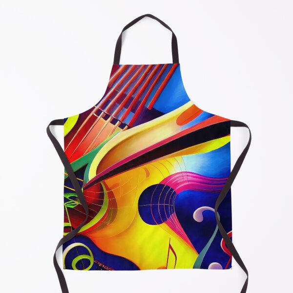 Item preview, The Surrealistic Guitar Music Waves designed and sold by KOTOdesign.