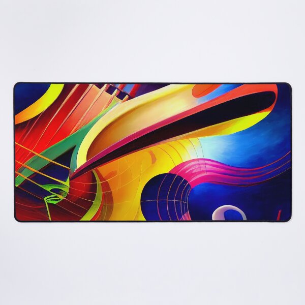 Item preview, The Surrealistic Guitar Music Waves designed and sold by KOTOdesign.