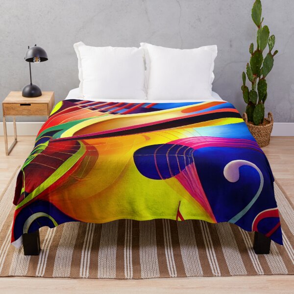 Item preview, The Surrealistic Guitar Music Waves designed and sold by KOTOdesign.