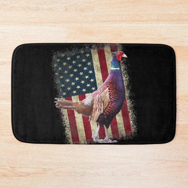 Item preview, Minimalist Pheasant Hunting Design for Pheasant Hunters, Patriotic Pheasant designed and sold by LifeCrush.