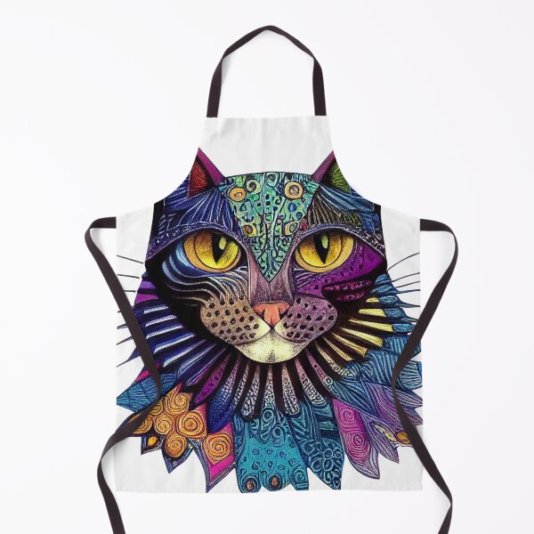Artikelvorschau, Zentangle-Katze entworfen und verkauft von Mirochan80.
