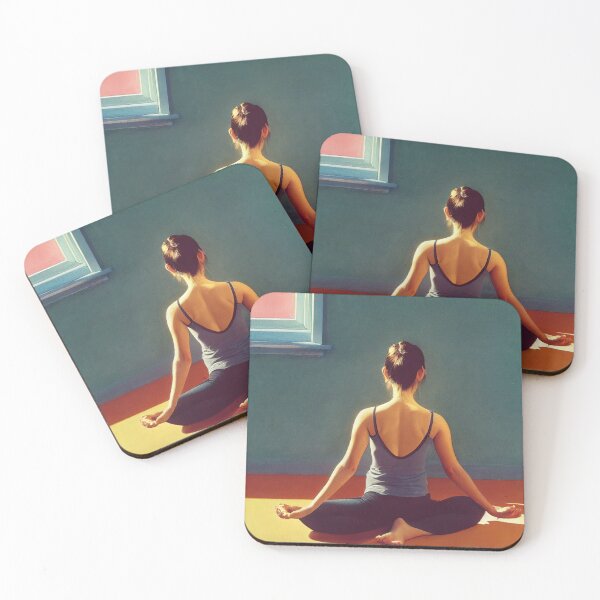 Item preview, If Edward Hopper was a yogi designed and sold by Alcaselzer.