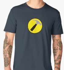 Captain Hammer (outlined) Men's Premium T-Shirt