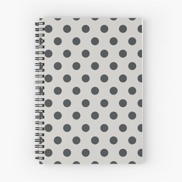 Item preview, Dark Gray and Light Gray Polka Dots designed and sold by patterniastudio.